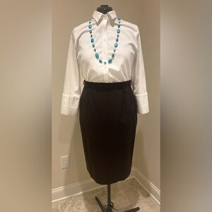 Austin Reed brown pencil skirt